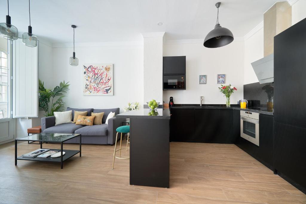 Kuchyňa alebo kuchynka v ubytovaní Apartamento exclusivo centro histórico