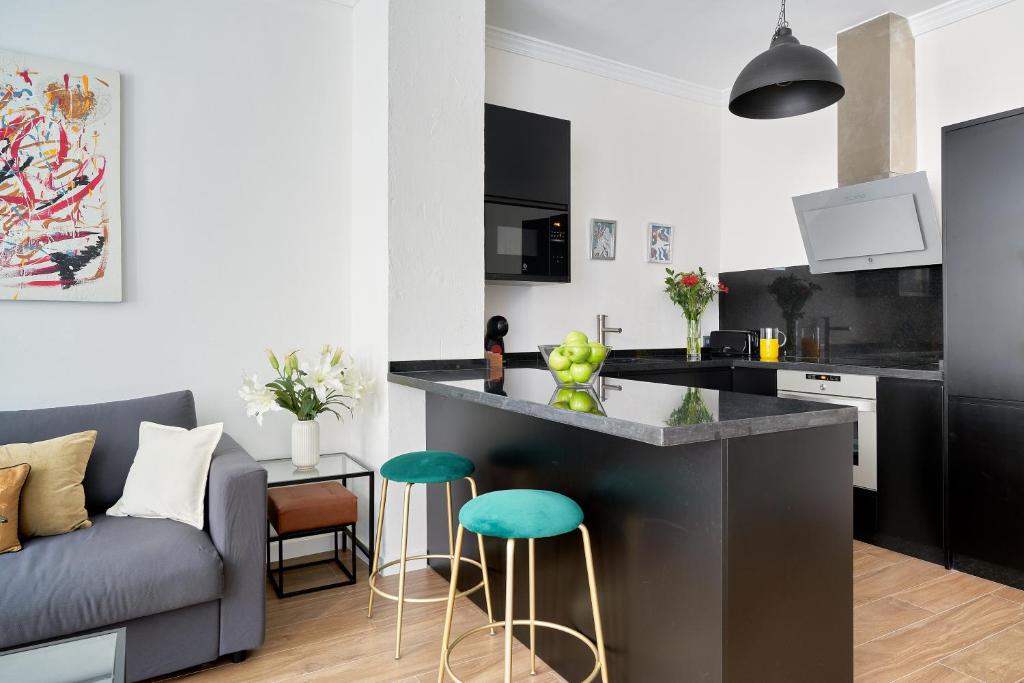 Kuchyňa alebo kuchynka v ubytovaní Apartamento exclusivo centro histórico
