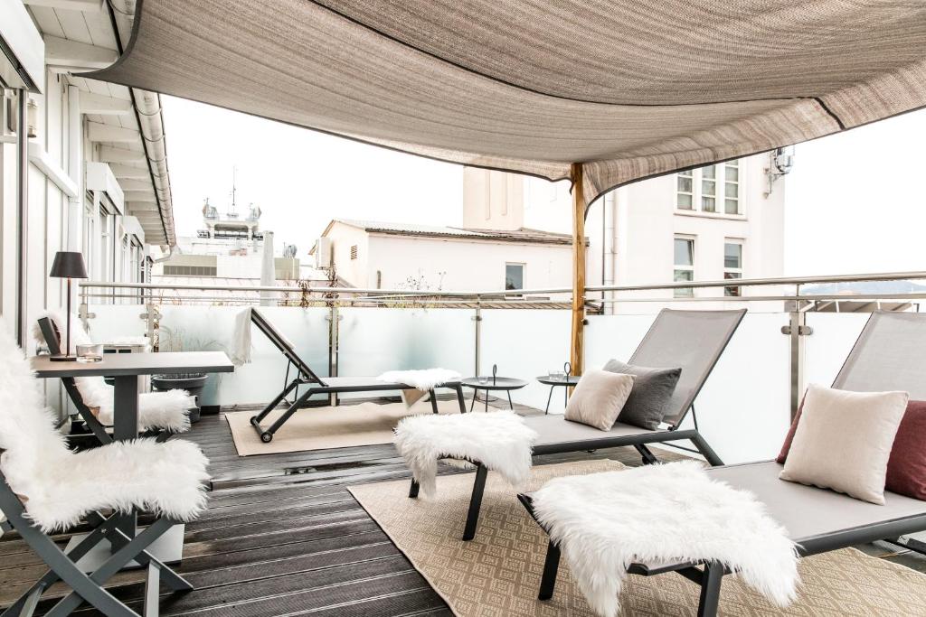 Balkon ili terasa u objektu Hotel Sandwirth