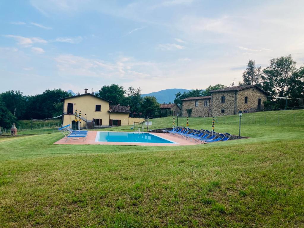 La alberca dentro o cerca de Agriturismo Tramonti