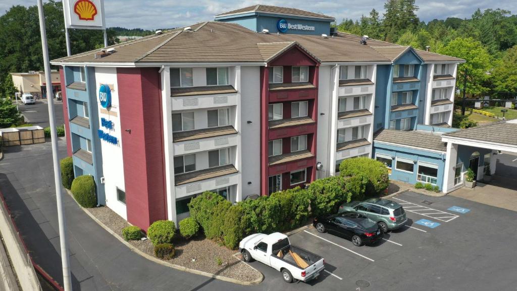Budova, kde se hotel nachází
