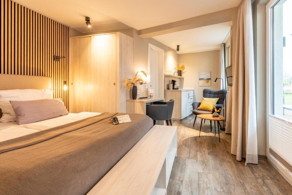 Postel nebo postele na pokoji v ubytování Hotel Tide42