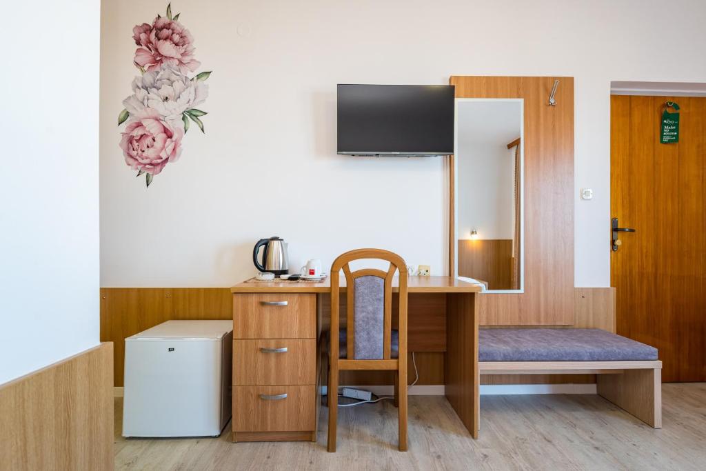 Kuhinja oz. manjša kuhinja v nastanitvi Hotel Vicko