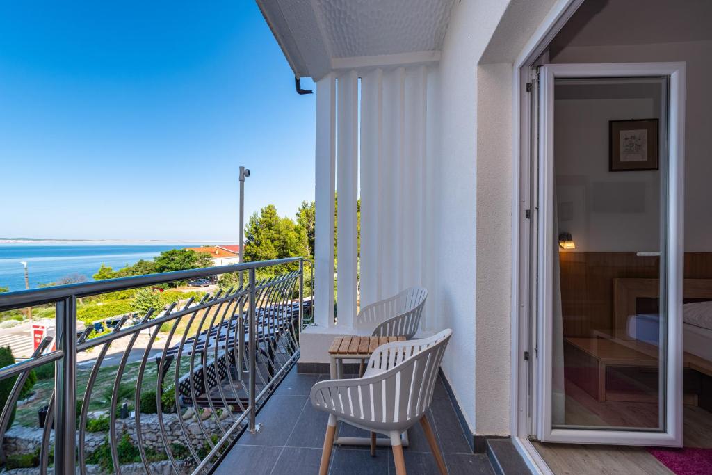 Balkon oz. terasa v nastanitvi Hotel Vicko