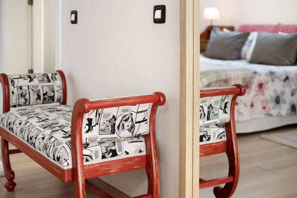 A bed or beds in a room at La Suerte