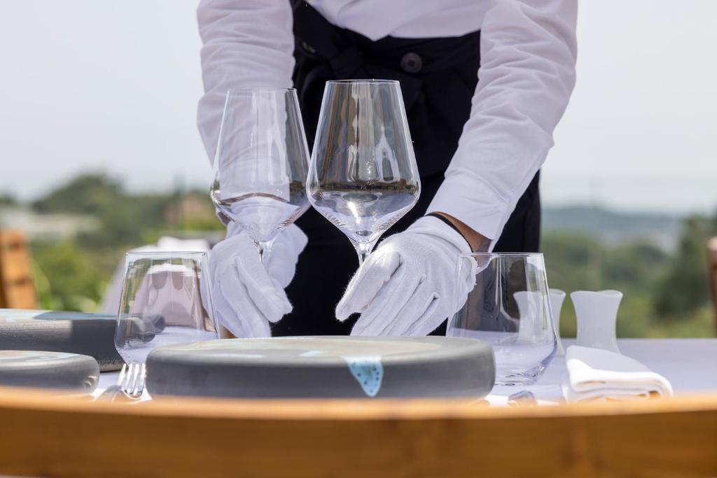 Nápoje v ubytování Les Regalia Hôtel & Spa