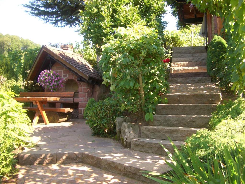 Zahrada ubytování Landhaus Schneider
