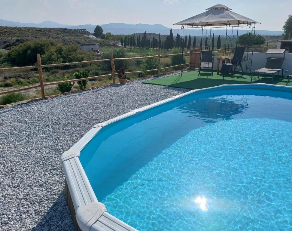 Πισίνα στο ή κοντά στο Cuevas Azul