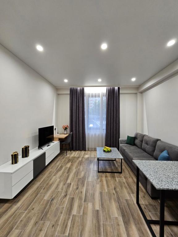 TV a/nebo společenská místnost v ubytování Orion ApartHotel