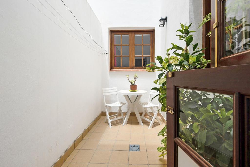 Balkón alebo terasa v ubytovaní Apartamento Elena