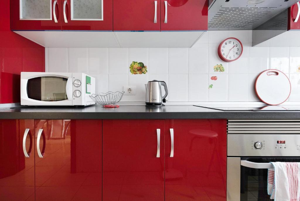 Kuchyňa alebo kuchynka v ubytovaní Apartamento Elena