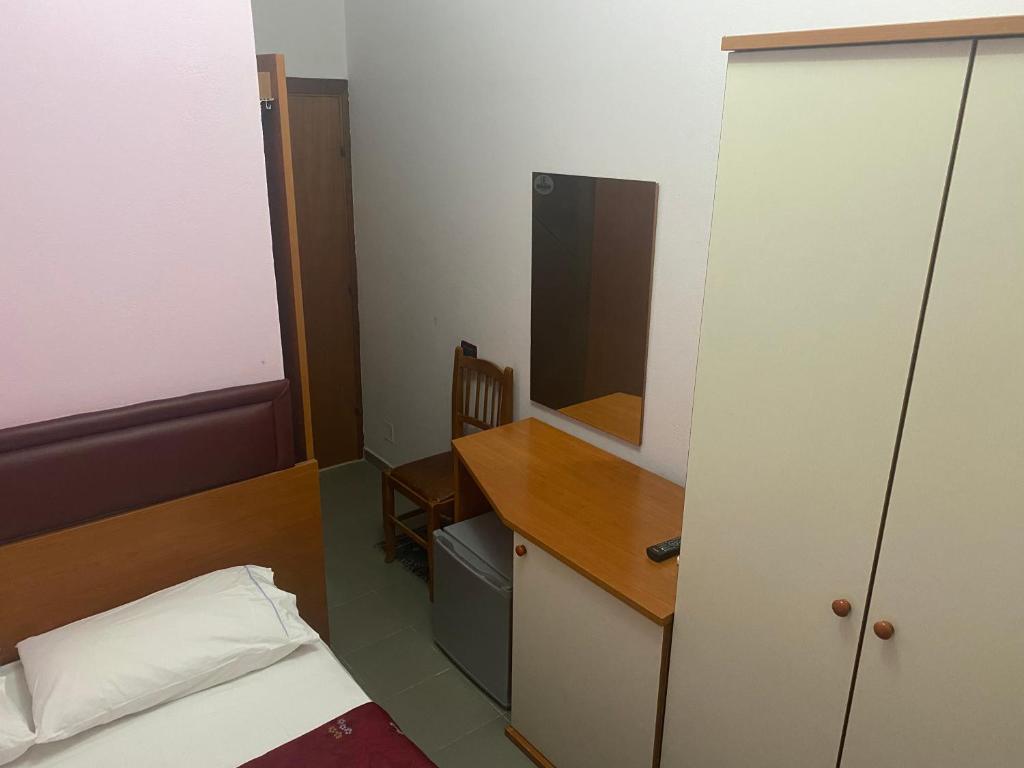 Postel nebo postele na pokoji v ubytování Hotel Edland