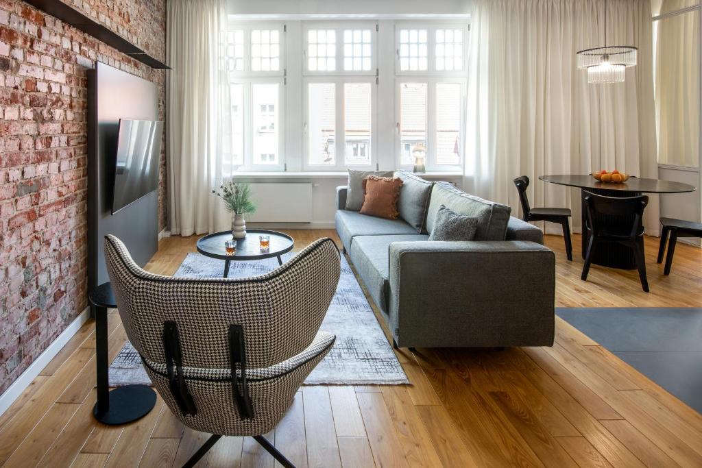 apartamenty-wroc Księcia Witolda by the River - One-Bedroom Apartment