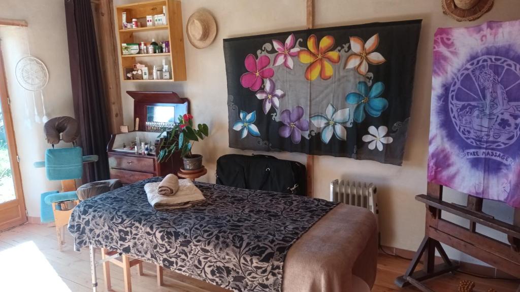 Posezení v ubytování Lâche prise