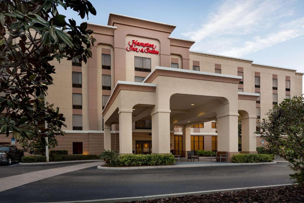 a rendering of the front of a hotel at Hampton Inn & Suites Largo in Largo