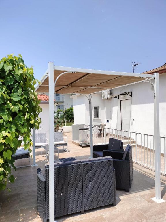 Balkón nebo terasa v ubytování Scauri Rooms B&B