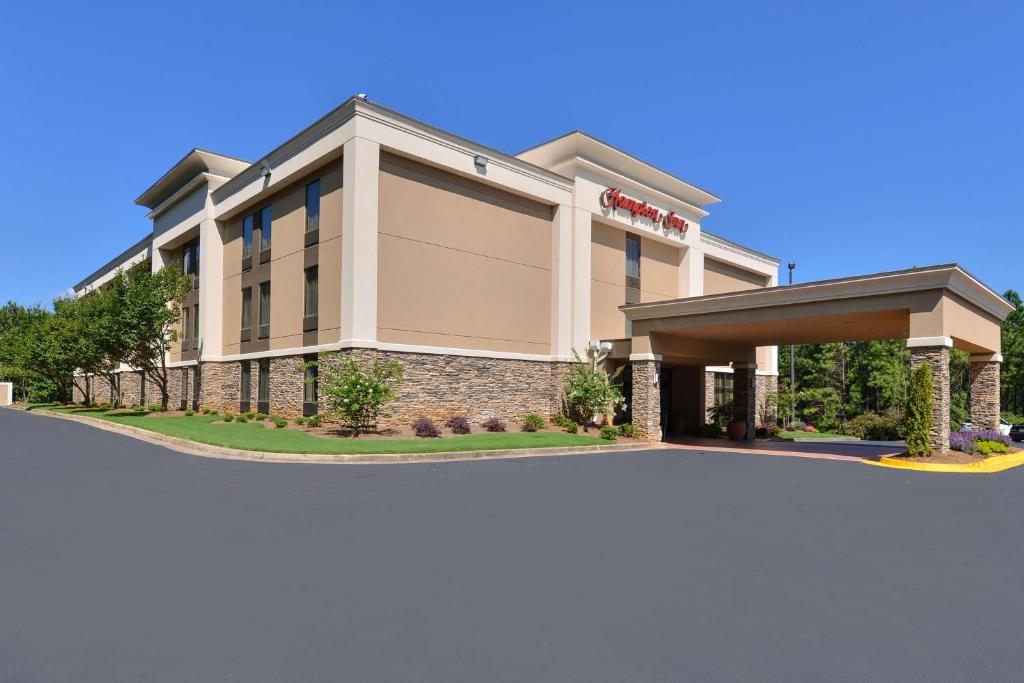 a rendering of the front of a building at Hampton Inn Cartersville in Cartersville
