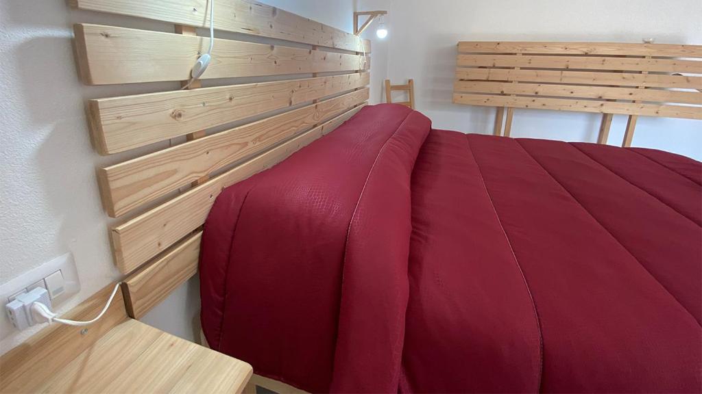 Postel nebo postele na pokoji v ubytování I tre schen