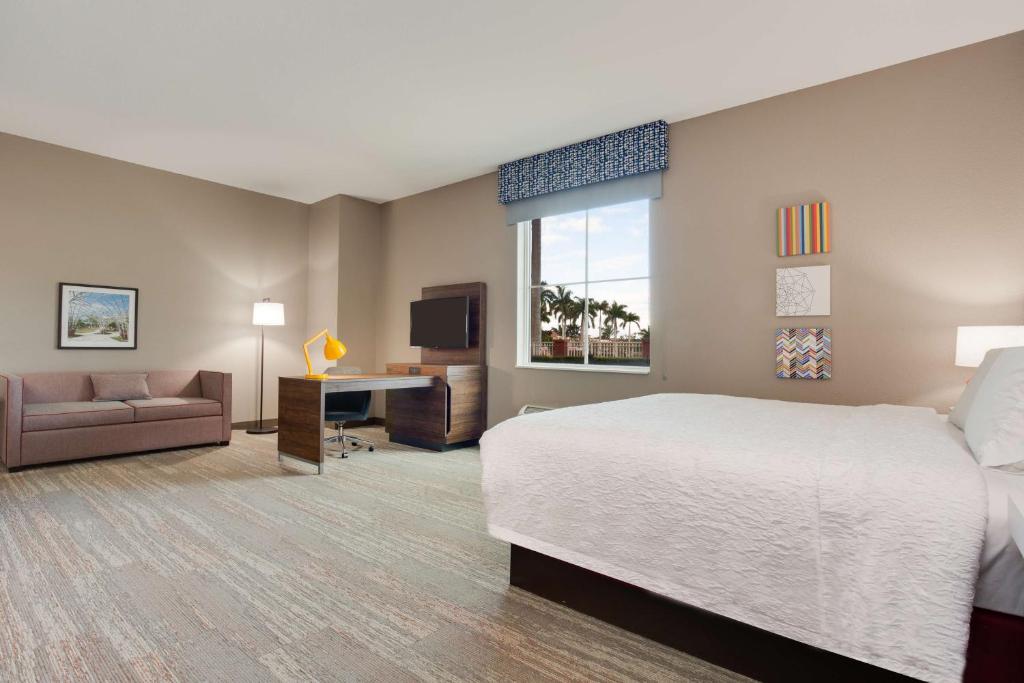 Hampton Inn & Suites Fort Lauderdale - Miramar - King Studio Suite - Non-fumeur