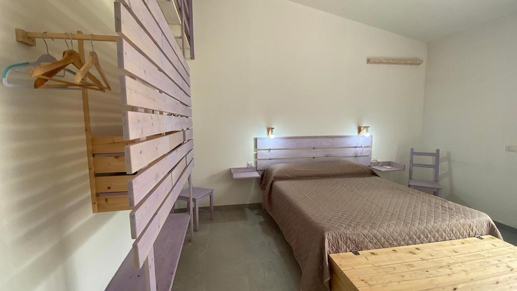 Postel nebo postele na pokoji v ubytování I tre schen