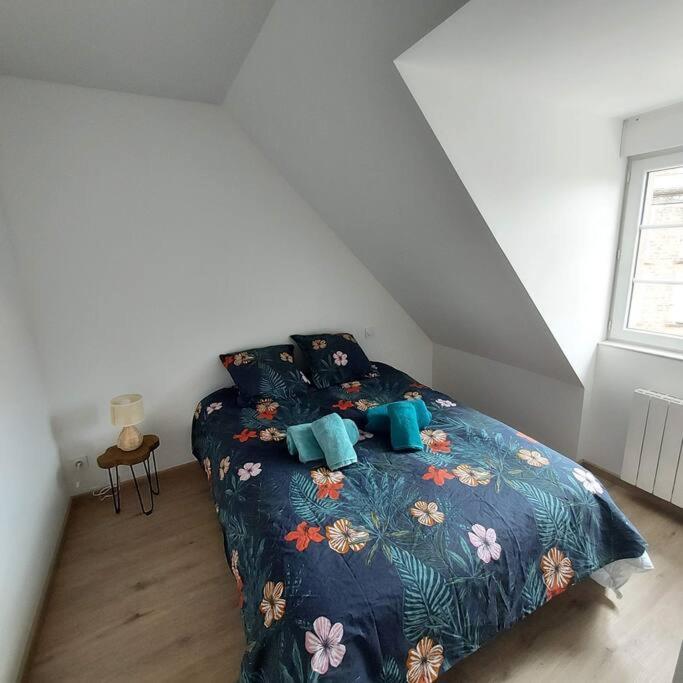 Postel nebo postele na pokoji v ubytování Bel appartement F2 hyper centre refait à neuf