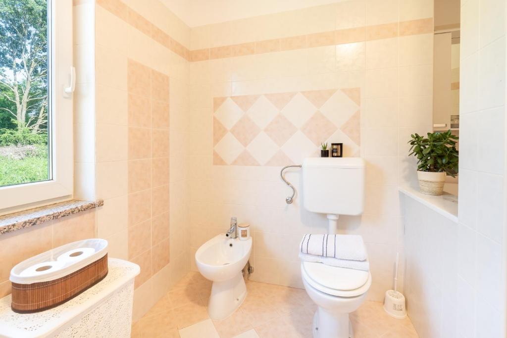Koupelna v ubytování Apartman 6 + 2