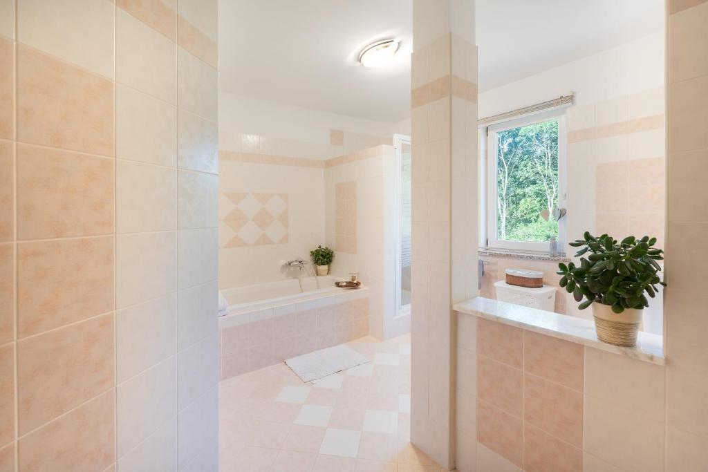 Koupelna v ubytování Apartman 6 + 2