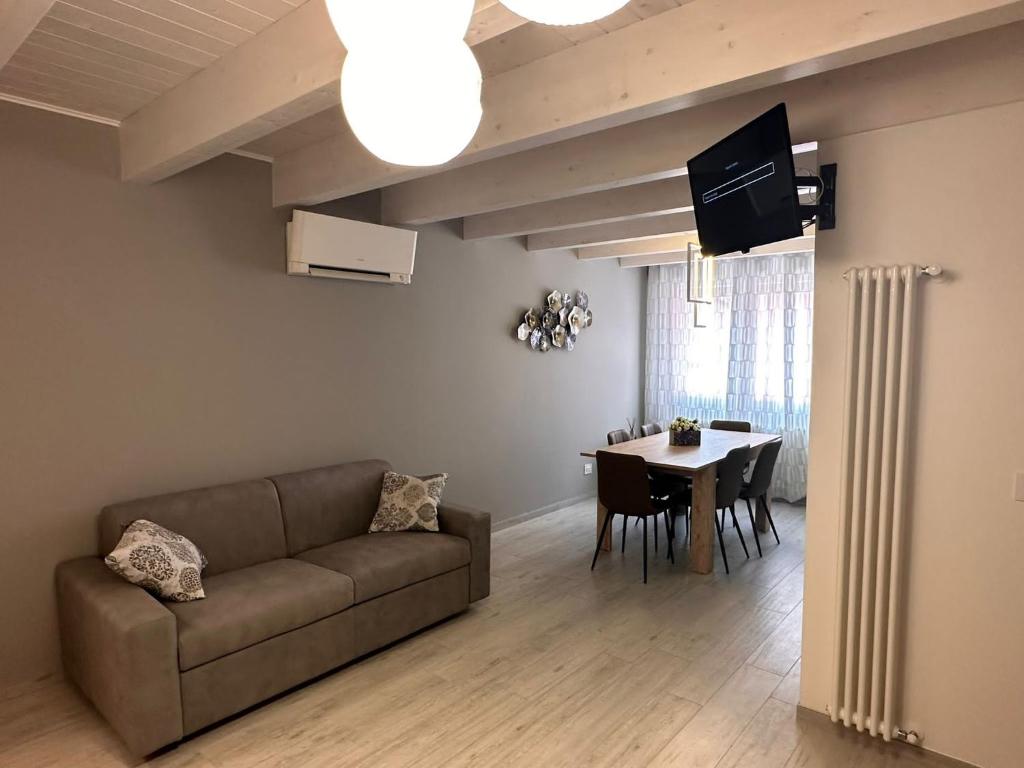 Posezení v ubytování B&B La Fortezza