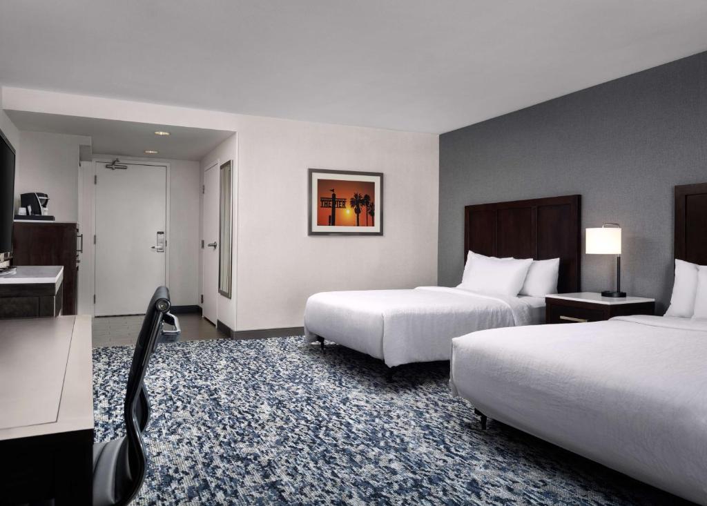 Hilton Garden Inn Los Angeles/Redondo Beach - Twee Queen Suite - Hoortoestellen