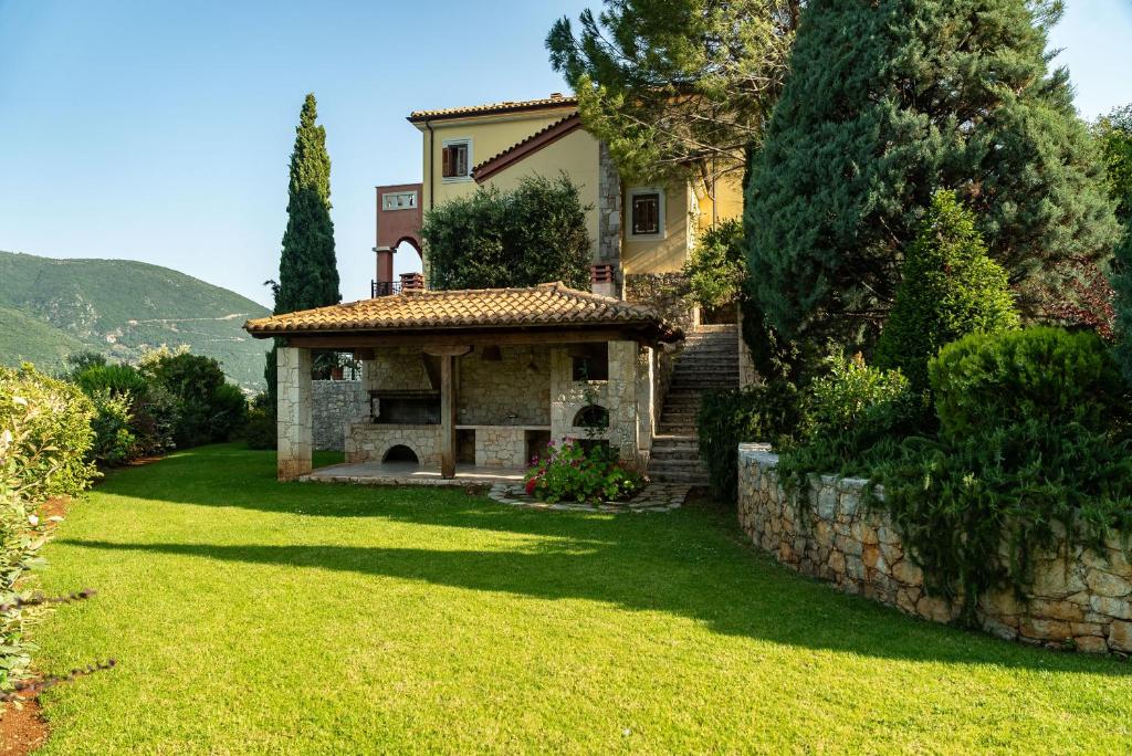 Zahrada ubytování Villa Pera