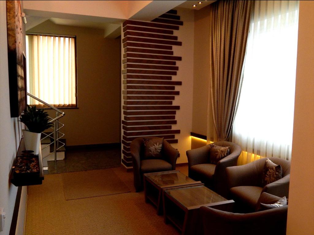 Posezení v ubytování Hotel Emka