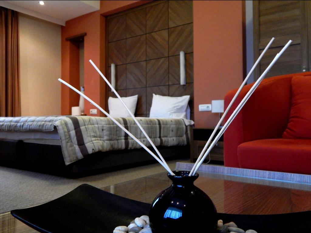 Posezení v ubytování Hotel Emka