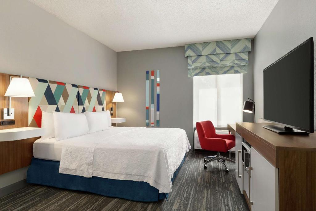 Hampton Inn Kansas City Blue Springs - Camera King - Accesso Disabili/Non Fumatori
