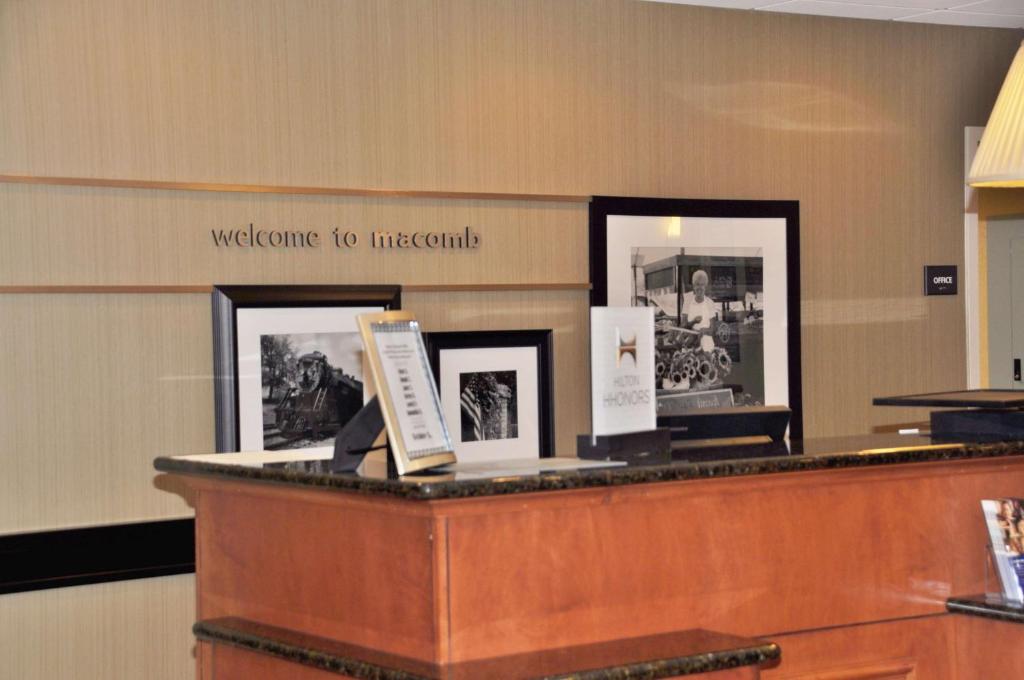 Vstupní hala nebo recepce v ubytování Hampton Inn Macomb