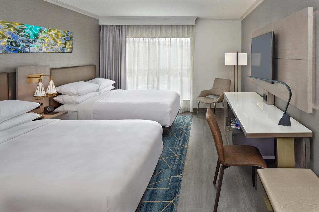 Marriott Providence Downtown - Guest Room, 2 Queen