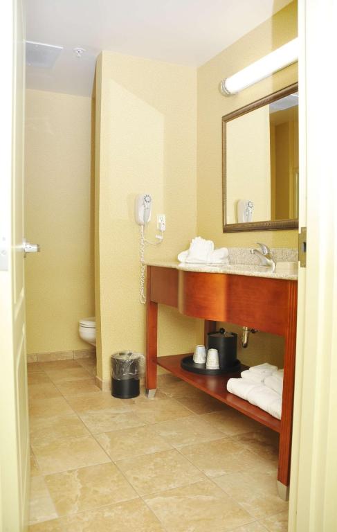 Koupelna v ubytování Hampton Inn Macomb