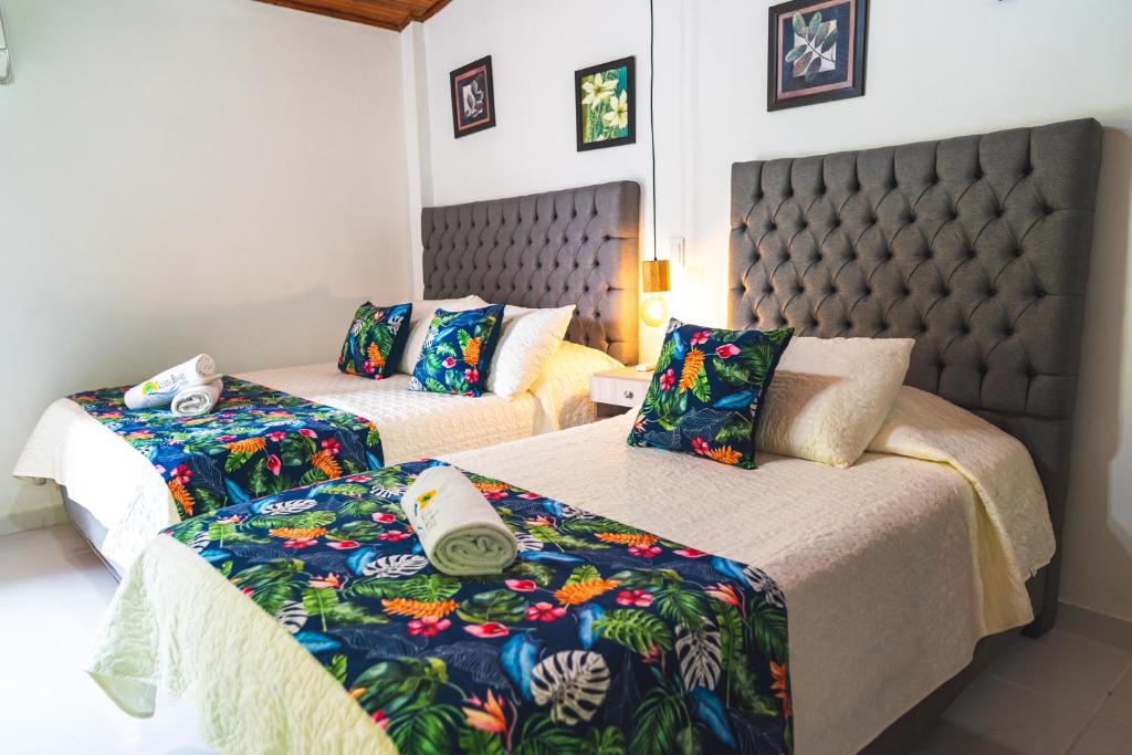 Postel nebo postele na pokoji v ubytování Villeta Resort Hotel