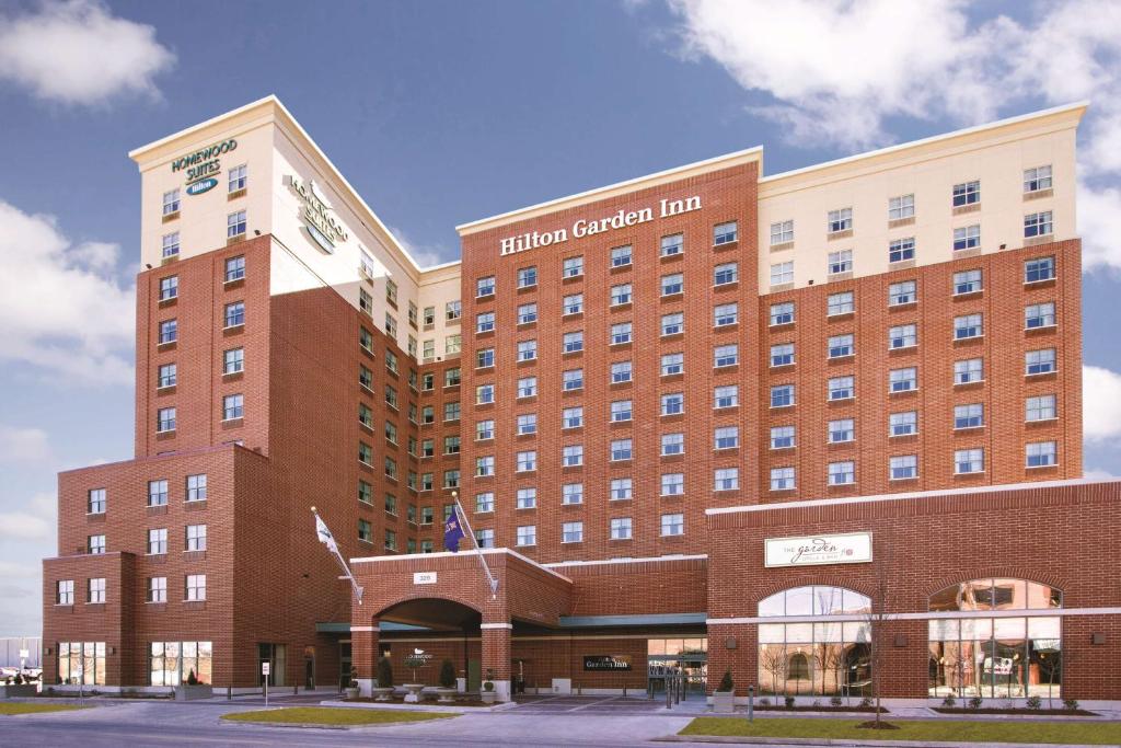 uma representação do Hilton Garden Inn Princeton Hotel em Homewood Suites by Hilton Oklahoma City-Bricktown em Oklahoma City
