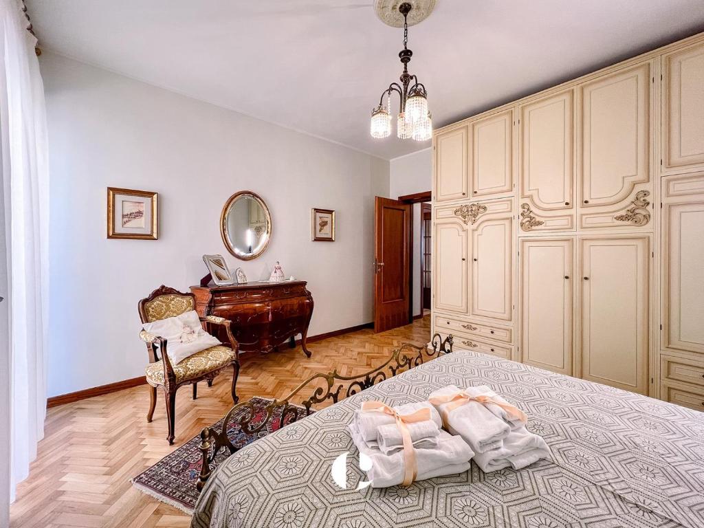 Postel nebo postele na pokoji v ubytování Borgo Antico