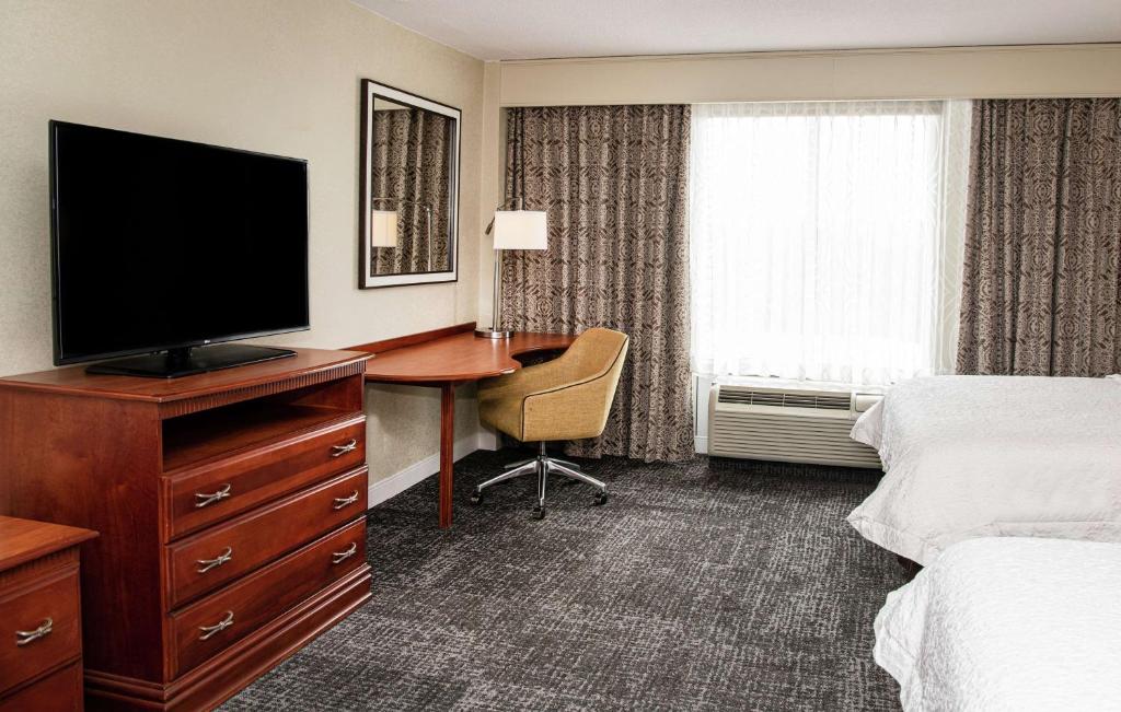 Postel nebo postele na pokoji v ubytování Hampton Inn Parsippany