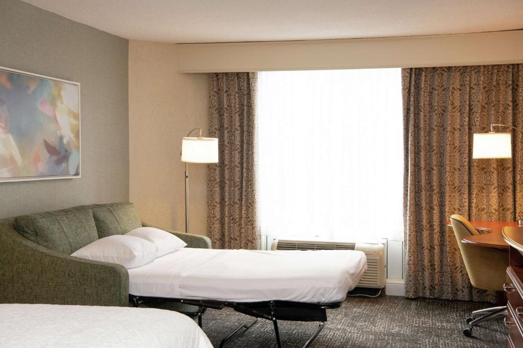 Postel nebo postele na pokoji v ubytování Hampton Inn Parsippany