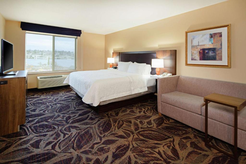 Hampton Inn & Suites Bremerton - King Study Room - Niet -roken