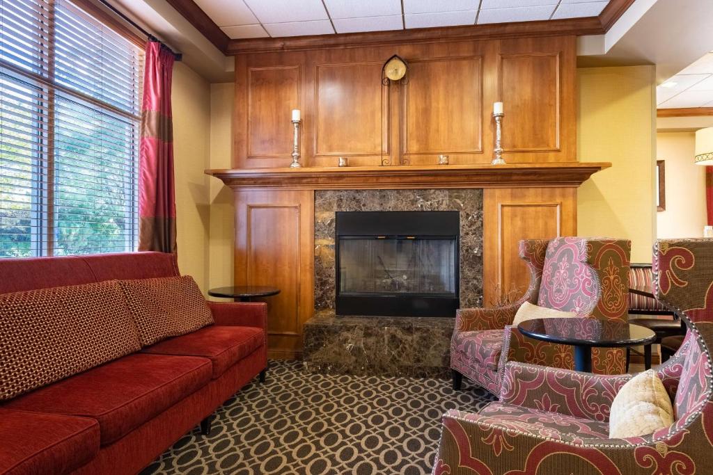 Posezení v ubytování Hampton Inn Richfield