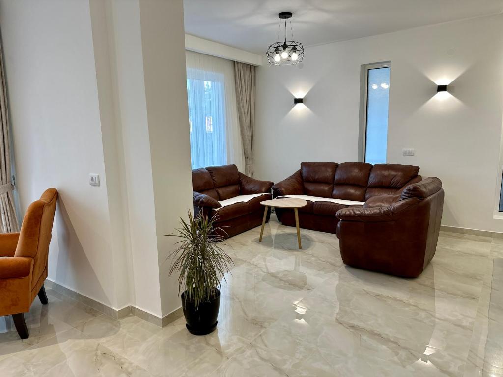 Predel za sedenje v nastanitvi Marini Casa