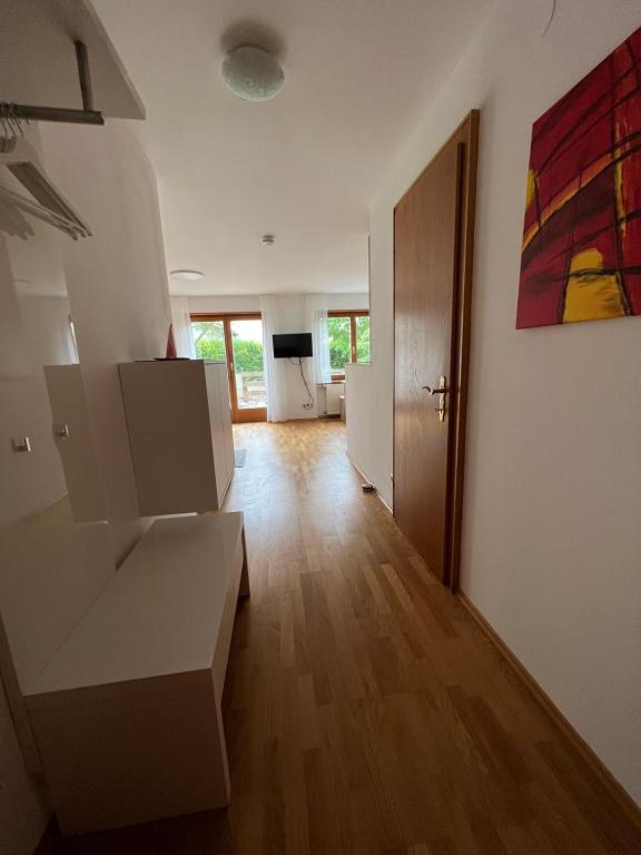 Kuchyň nebo kuchyňský kout v ubytování Apartment Riedwiese