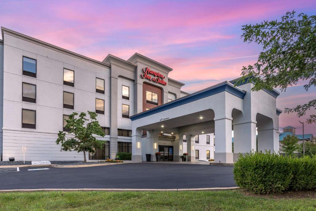 a rendering of the front of a hotel at Hampton Inn & Suites Louisville East in Louisville