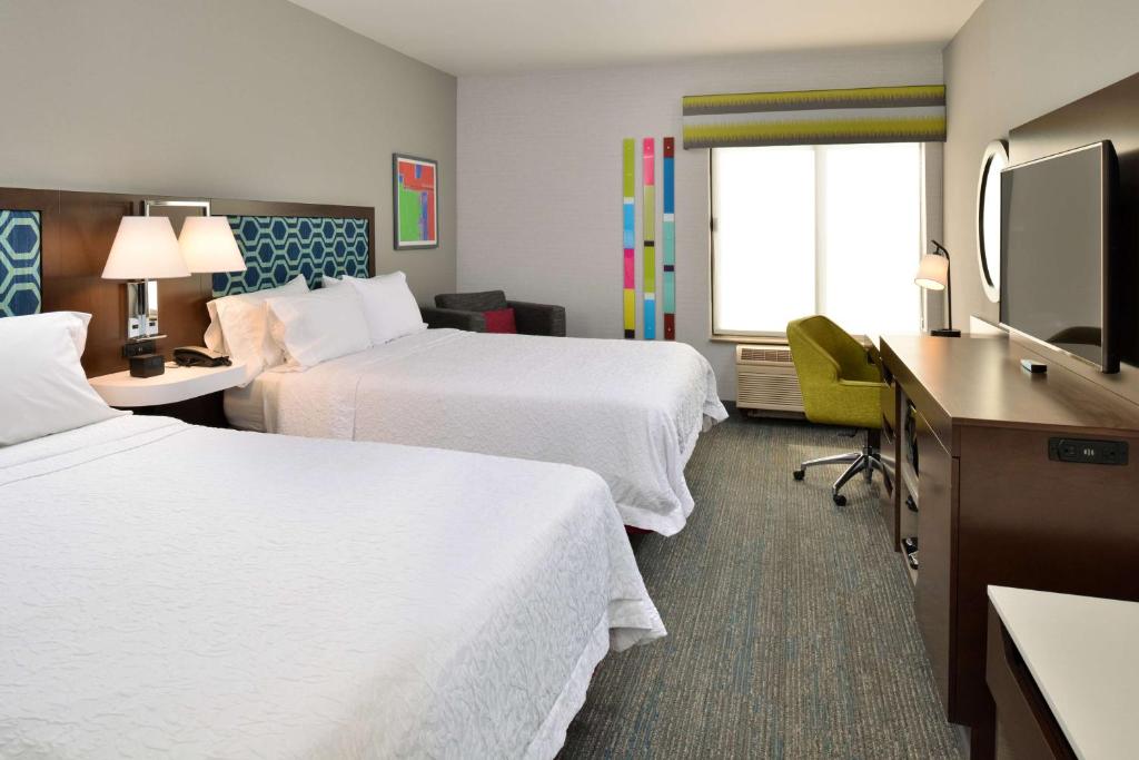 Hampton Inn San Francisco - Daly City - Chambre Queen Avec Deux Lits Queen - Non-fumeur