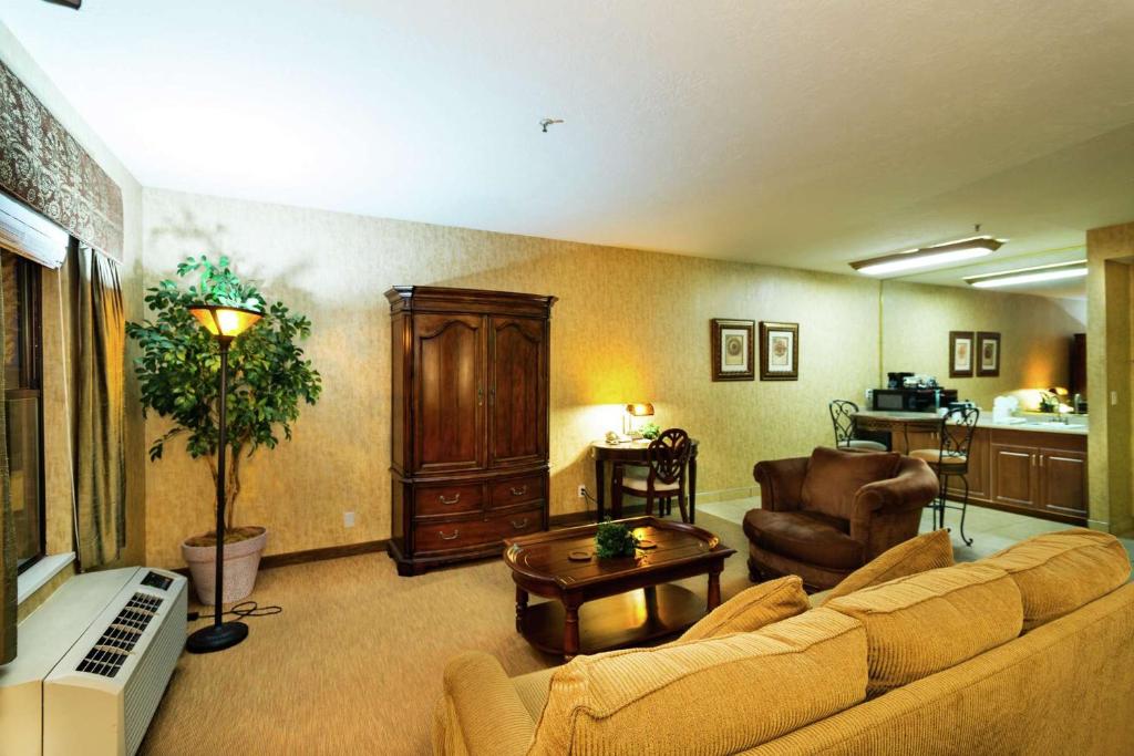 Kuchyň nebo kuchyňský kout v ubytování Hampton Inn St. George