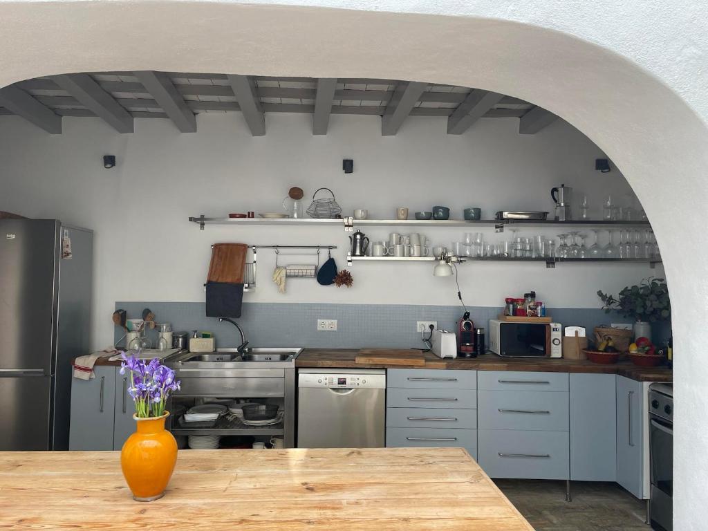 Kuchyňa alebo kuchynka v ubytovaní Casa Badillo - Califa Casas Vejer