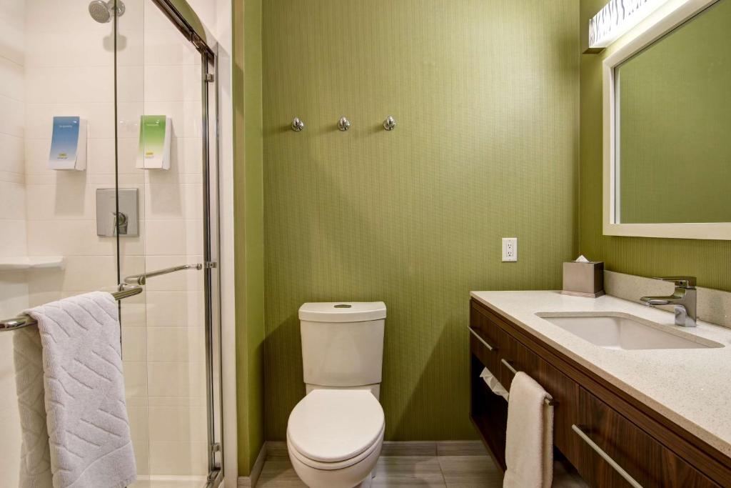 Koupelna v ubytování Home2 Suites by Hilton West Edmonton